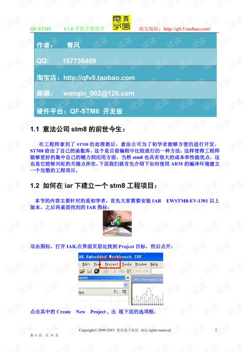 STM8微控制器开发 计算机软硬件准备与使用全攻略